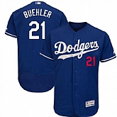 Dodgers 21 Walker Buehler Royal Flexbase Jersey Dzhi,baseball caps,new era cap wholesale,wholesale hats